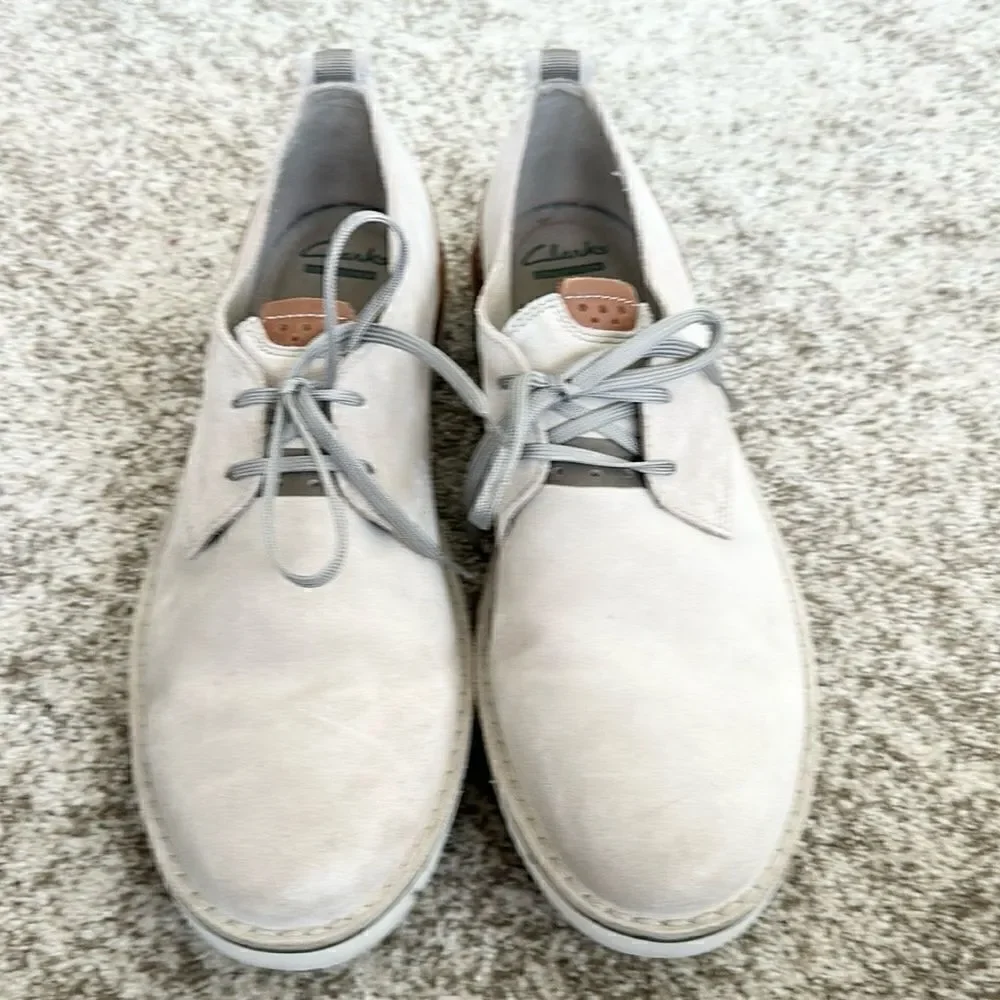 Clark’s Collection Nubuck Leather Golf String-Up Men’s Shoes 12